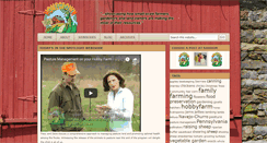 Desktop Screenshot of homegrownonahobbyfarm.com